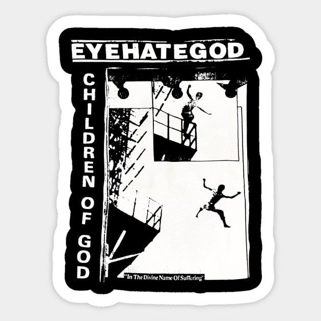 EYEHATEGOD BAND Sticker by Kurasaki